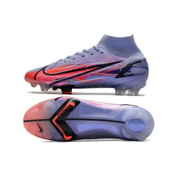 Nike Mercurial Superfly 8 Elite FG Mbappé Chardon Clair Argent Métallique
