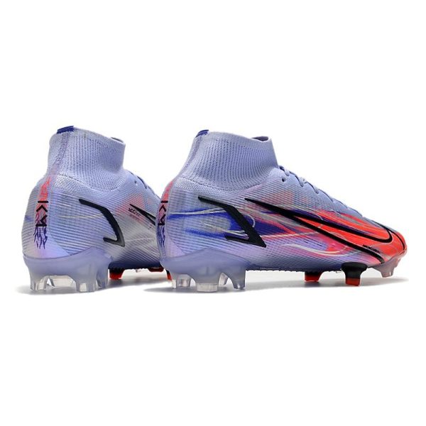 Nike Mercurial Superfly 8 Elite FG Mbappé Chardon Clair Argent Métallique