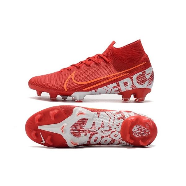 Nike Mercurial Superfly VII Elite 360 FG Rouge Blanc