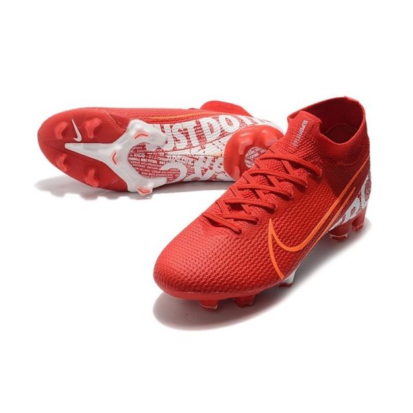 Nike Mercurial Superfly VII Elite 360 FG Rouge Blanc