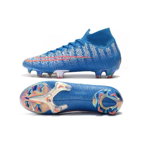 Crampon Ronaldo Nike Mercurial Superfly VII Elite 360 FG Shuai Bleu
