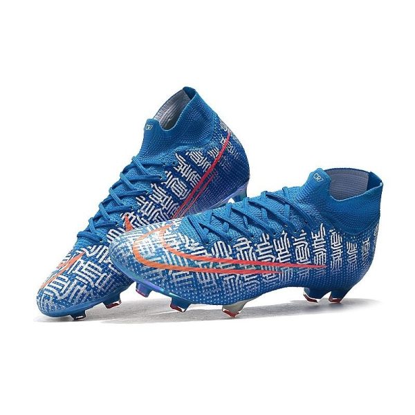 Crampon Ronaldo Nike Mercurial Superfly VII Elite 360 FG Shuai Bleu