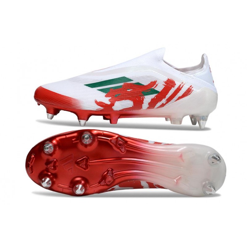 Adidas F50 Elite LL SG-Pro Blanc Rouge Vert