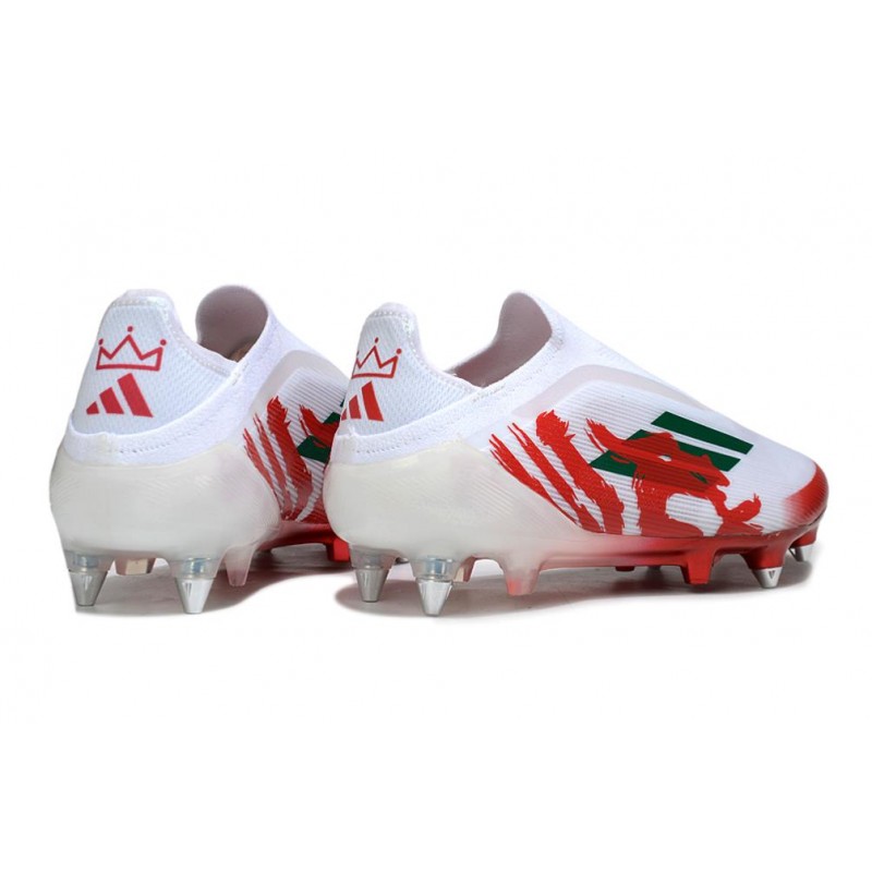 Adidas F50 Elite LL SG-Pro Blanc Rouge Vert