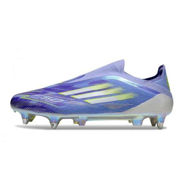 Adidas F50 Elite LL SG-Pro Violet Rapide Blanc Ftwr Citron Lucide