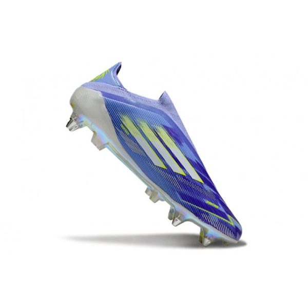 Adidas F50 Elite LL SG-Pro Violet Rapide Blanc Ftwr Citron Lucide
