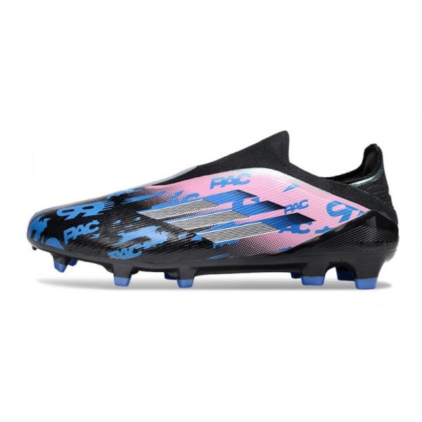 Adidas F50 Elite Sans Lacets FG Neuf Noir Rose Bleu