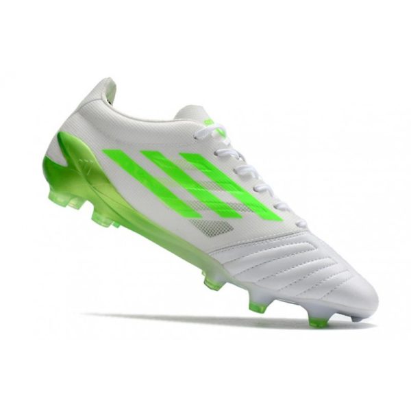 Adidas X Speedportal 99 Cuir.1 FG Ftwr Blanc Vert Solaire