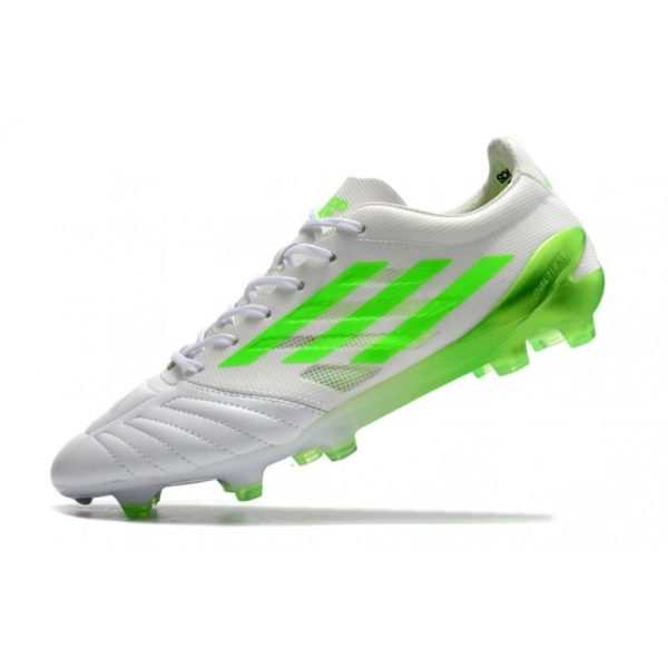 Adidas X Speedportal 99 Cuir.1 FG Ftwr Blanc Vert Solaire