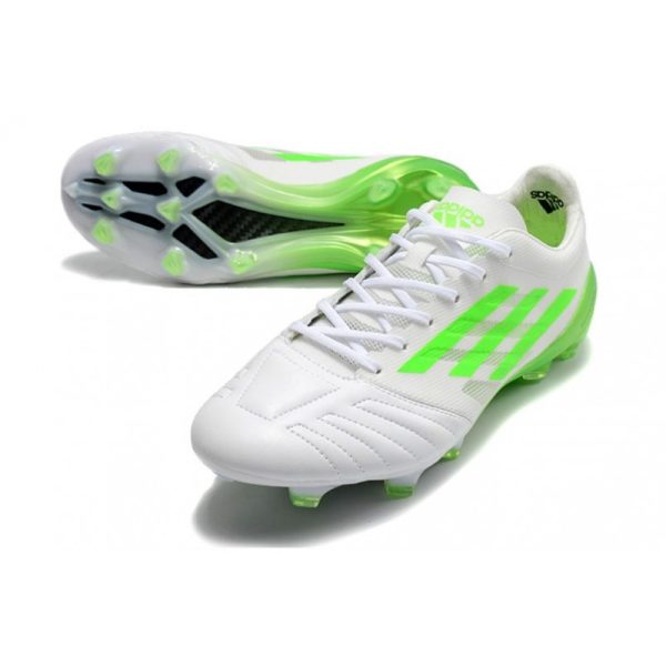 Adidas X Speedportal 99 Cuir.1 FG Ftwr Blanc Vert Solaire