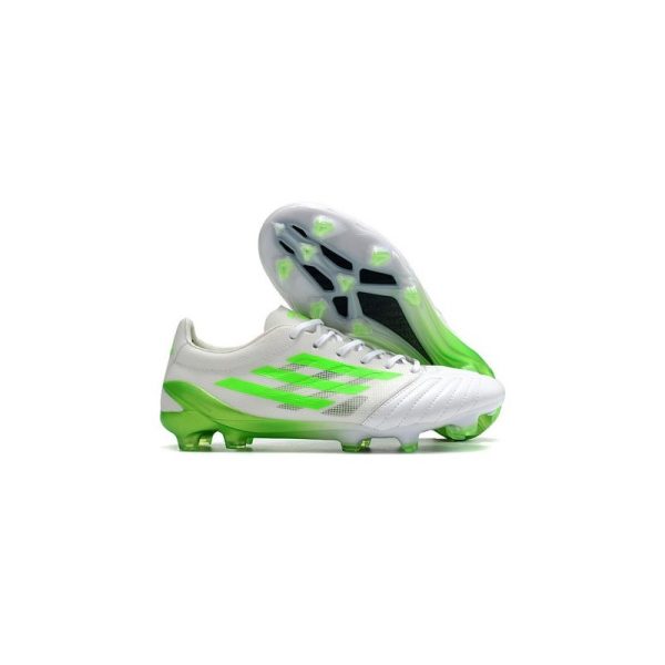 Adidas X Speedportal 99 Cuir.1 FG Ftwr Blanc Vert Solaire
