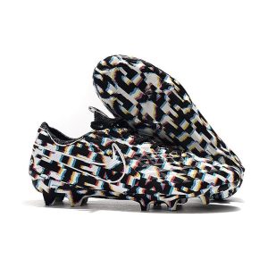 Chaussure Nike Tiempo Legend VIII Elite FG Homme - Noir Blanc