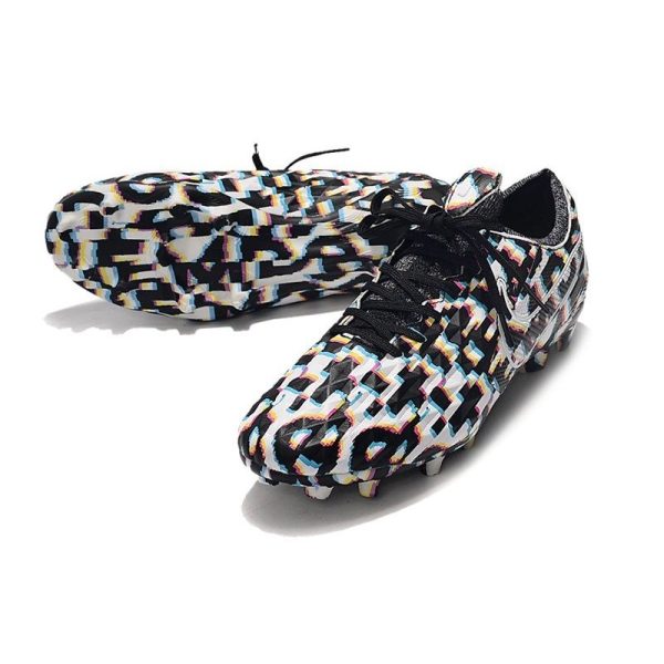 Chaussure Nike Tiempo Legend VIII Elite FG Homme - Noir Blanc