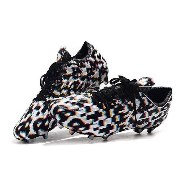 Chaussure Nike Tiempo Legend VIII Elite FG Homme - Noir Blanc