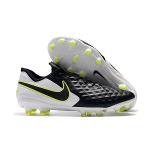 Chaussure Nike Tiempo Legend VIII Elite FG Noir Blanc