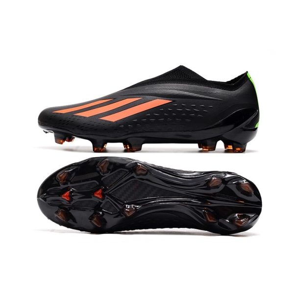 Chaussure adidas X Speedportal+ FG Noir Rouge Solaire Vert Solaire