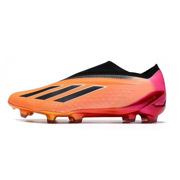 Chaussure adidas X Speedportal+ FG Orange Noir