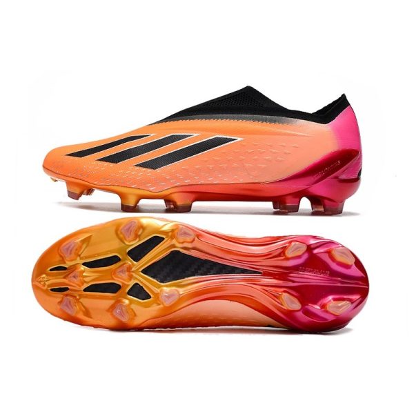 Chaussure adidas X Speedportal+ FG Orange Noir