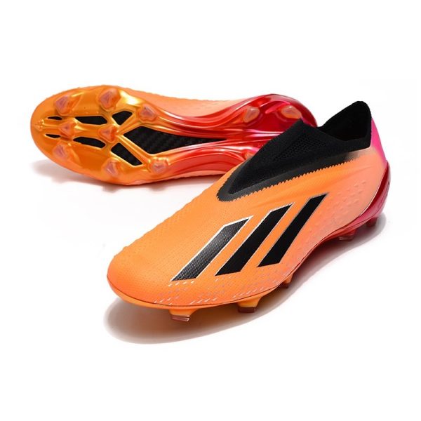 Chaussure adidas X Speedportal+ FG Orange Noir