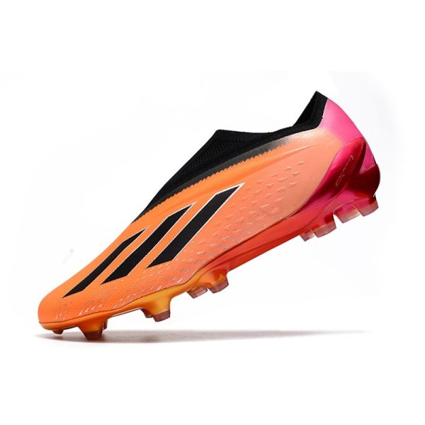 Chaussure adidas X Speedportal+ FG Orange Noir