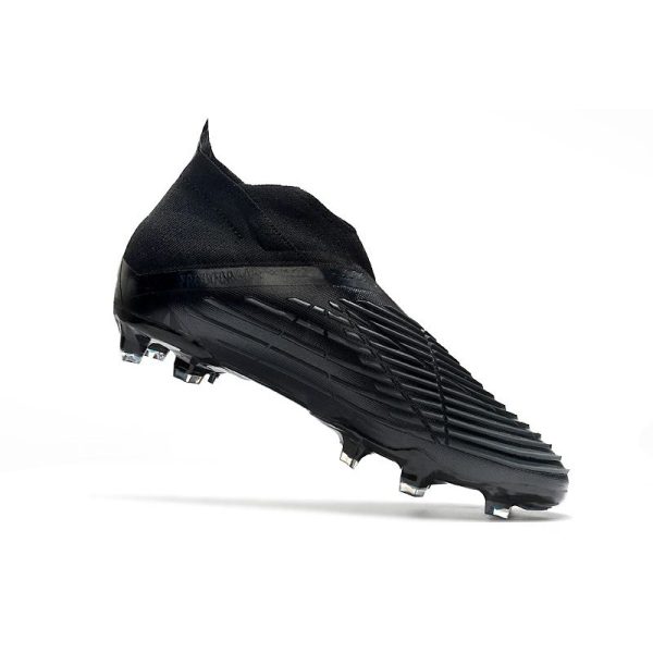 Chaussure de Football adidas Predator Edge+ FG Noir Blanc Rouge Vif