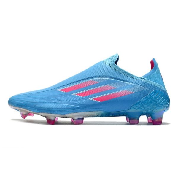 Chaussure de foot Adidas X Speedflow + FG Ciel Rose Choc Equipe Blanc