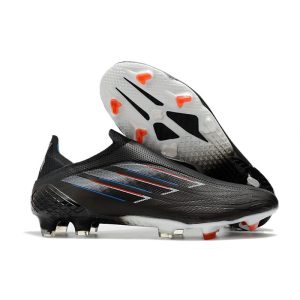 Chaussure de foot Adidas X Speedflow + FG Noir Blanc Rouge