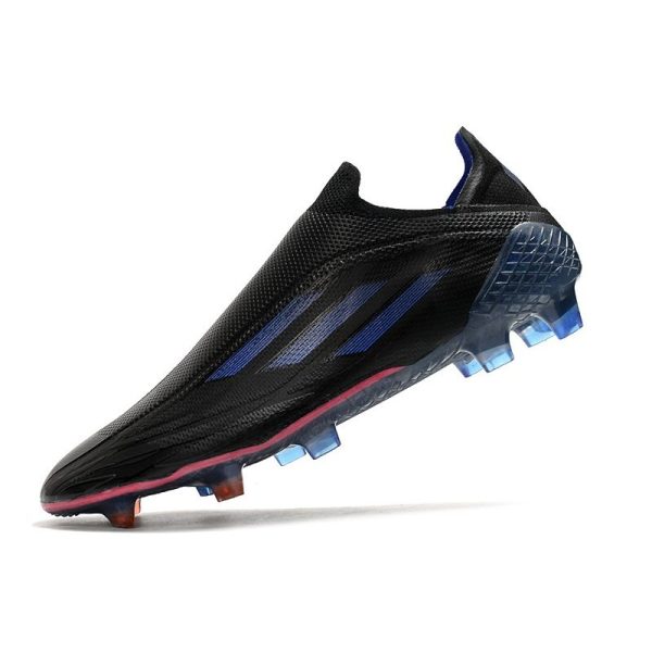 Chaussure de foot Adidas X Speedflow + FG Noir Encre Sonic Jaune Solaire