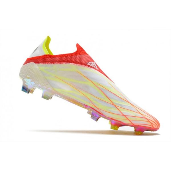 Chaussure de foot Adidas X Speedflow + FG Rouge Noir Rouge Solaire