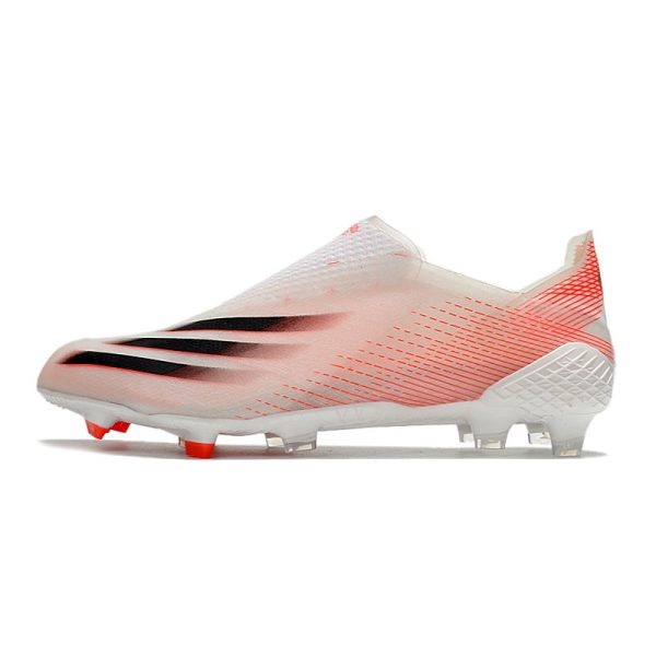 Chaussure de foot adidas X Ghosted + FG Blanc Rouge Noir