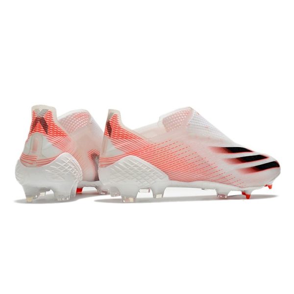 Chaussure de foot adidas X Ghosted + FG Blanc Rouge Noir