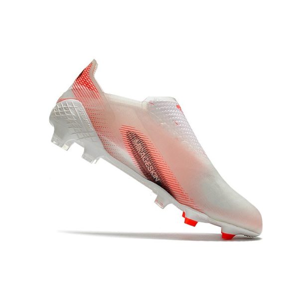 Chaussure de foot adidas X Ghosted + FG Blanc Rouge Noir