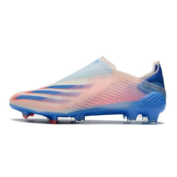 Chaussure de foot adidas X Ghosted + FG Bleu Orange