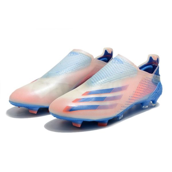 Chaussure de foot adidas X Ghosted + FG Bleu Orange