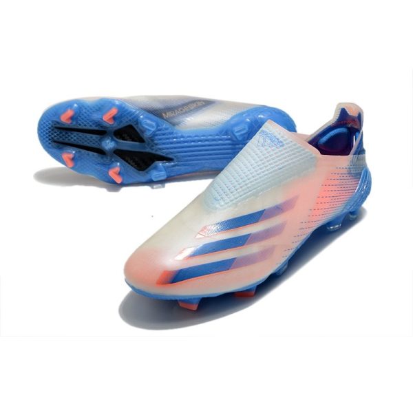 Chaussure de foot adidas X Ghosted + FG Bleu Orange