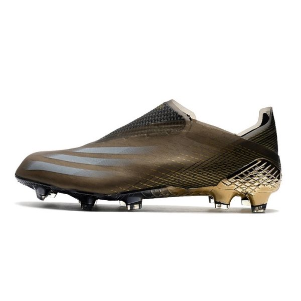 Chaussure de foot adidas X Ghosted + FG Marron
