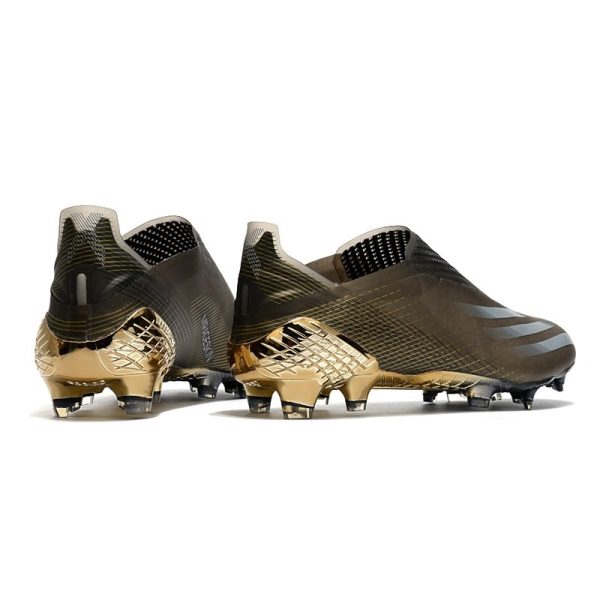 Chaussure de foot adidas X Ghosted + FG Marron