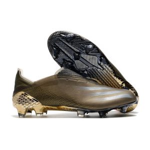 Chaussure de foot adidas X Ghosted + FG Marron