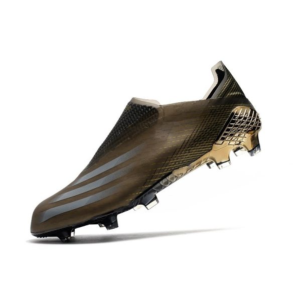 Chaussure de foot adidas X Ghosted + FG Marron