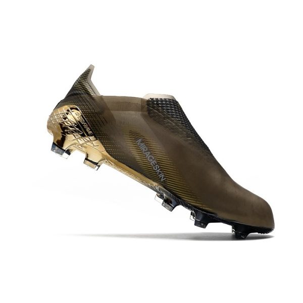 Chaussure de foot adidas X Ghosted + FG Marron