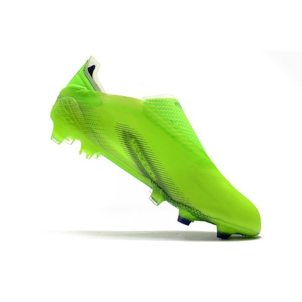 Chaussure de foot adidas X Ghosted + FG Precision To Blur - Vert Violet Jaune