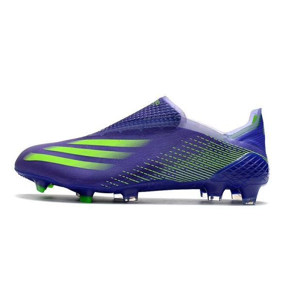 Chaussure de foot adidas X Ghosted + FG Violet Vert