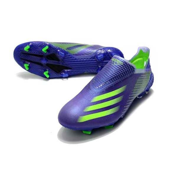 Chaussure de foot adidas X Ghosted + FG Violet Vert