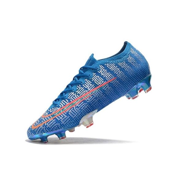 Chaussures Nike Mercurial Vapor 13 Elite FG Bleu Rouge