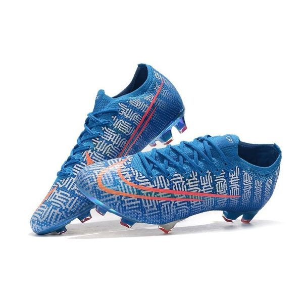 Chaussures Nike Mercurial Vapor 13 Elite FG Bleu Rouge