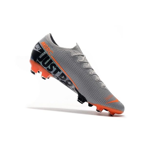Chaussures Nike Mercurial Vapor 13 Elite FG Gris Orange