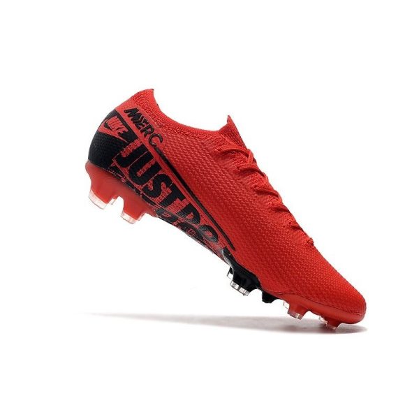 Chaussures Nike Mercurial Vapor 13 Elite FG Rouge Noir