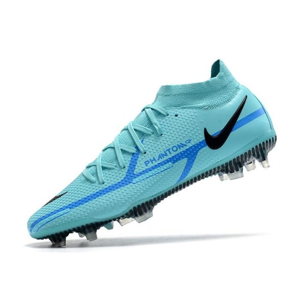 Chaussures Nike Phantom GT2 Elite DF FG Bleu