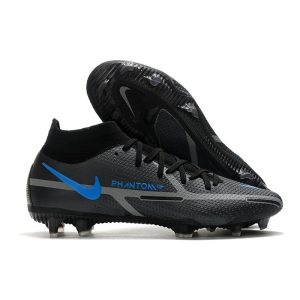 Chaussures Nike Phantom GT2 Elite DF FG Noir Gris Acier