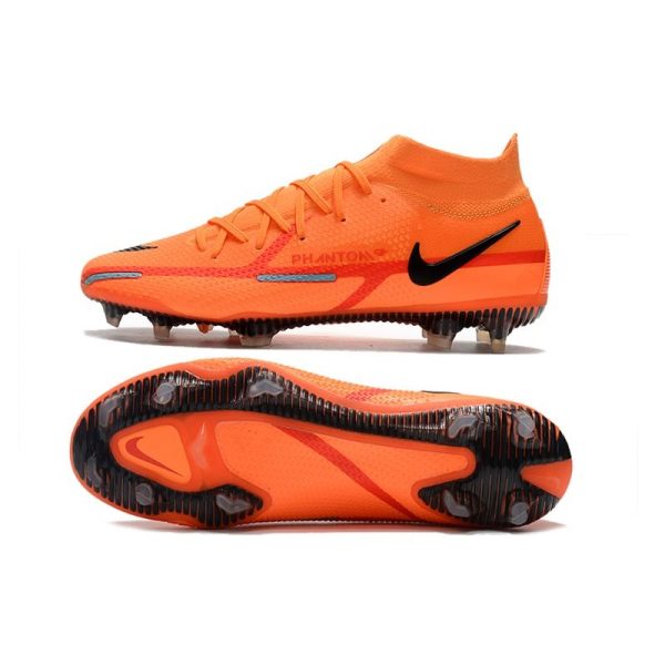 Chaussures Nike Phantom GT2 Elite DF FG Oange Laser Noir Orange Total